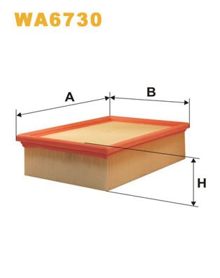 WIX WA6730 Air Filter - 1