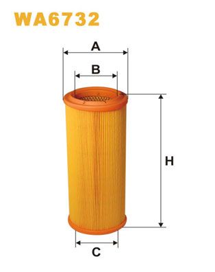 WIX WA6732 Air Filter - 1