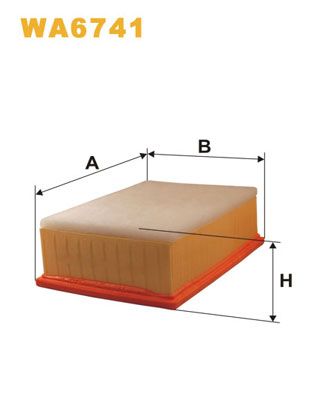 WIX WA6741 Air Filter - 1