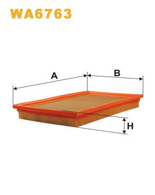 WIX WA6763 Air Filter - 1