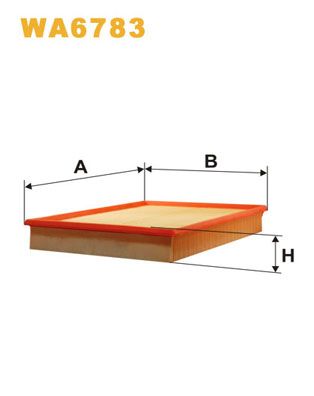 WIX WA6783 Air Filter - 1