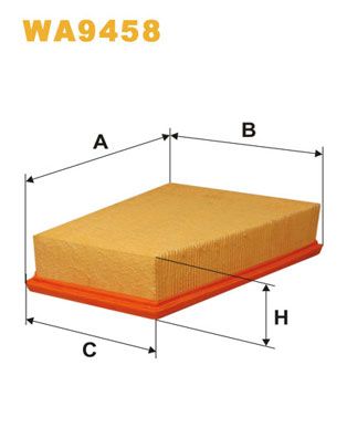 WIX WA9458 Air Filter - 1