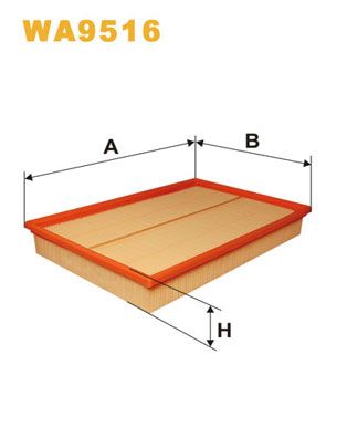 WIX WA9516 Air Filter - 1