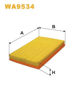 WIX WA9534 Air Filter - 1