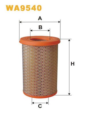 WIX WA9540 Air Filter - 1