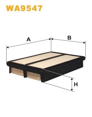 WIX WA9547 Air Filter - 1