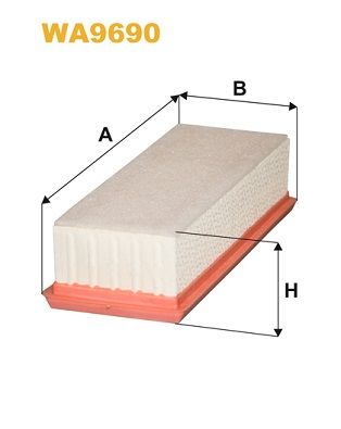 WIX WA9690 Air Filter - 1