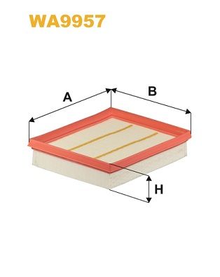 WIX WA9957 Air Filter - 1