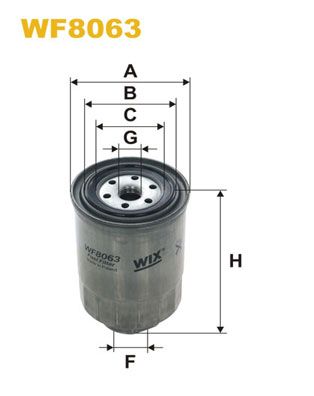 WIX WF8063 Fuel Filter - 1