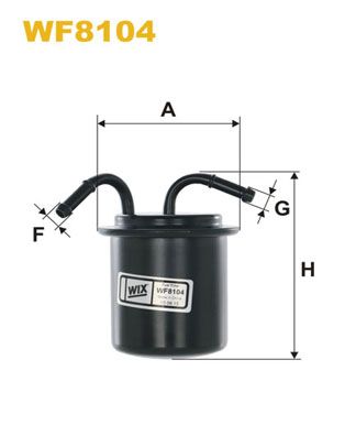 WIX WF8104 Fuel Filter - 1