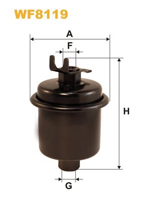 WIX WF8119 Fuel Filter - 1