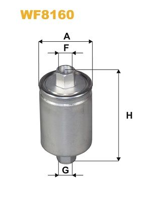 WIX WF8160 Fuel Filter - 1