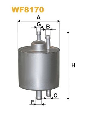 WIX WF8170 Fuel Filter - 1