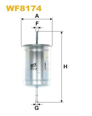 WIX WF8174 Fuel Filter - 1