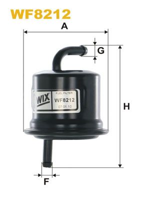 WIX WF8212 Fuel Filter - 1