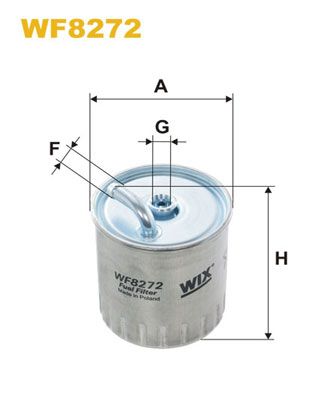 WIX WF8272 Fuel Filter - 1