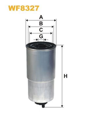 WIX WF8327 Fuel Filter - 1