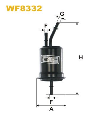 WIX WF8332 Fuel Filter - 1
