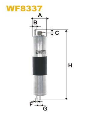 WIX WF8337 Fuel Filter - 1