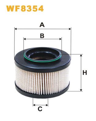 WIX WF8354 Fuel Filter - 1