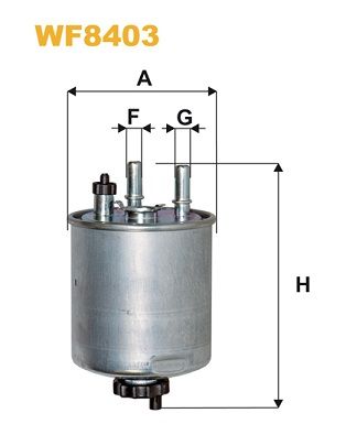 WIX WF8403 Fuel Filter - 1