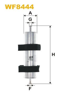 WIX WF8444 Fuel Filter - 1
