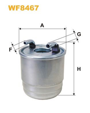 WIX WF8467 Fuel Filter - 1