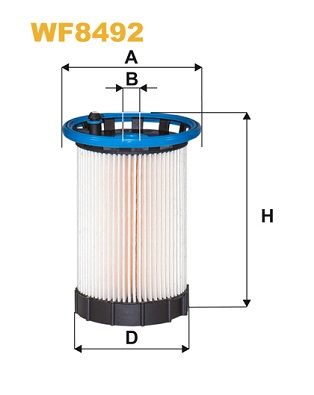 WIX WF8492 Fuel Filter - 1