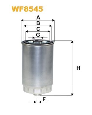 WIX WF8545 Fuel Filter - 1