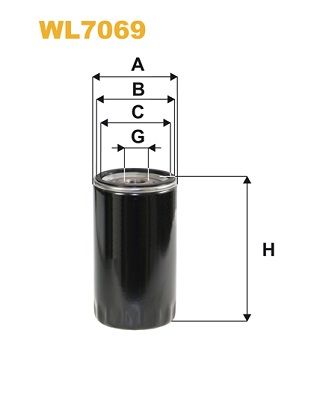 WIX WL7069 Oil Filter - 1