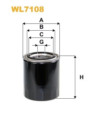 WIX WL7108 Oil Filter - 1