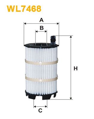 WIX WL7468 Oil Filter - 1
