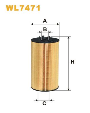 WIX WL7471 Oil Filter - 1