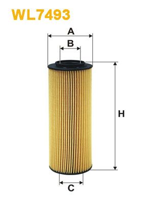 WIX WL7493 Oil Filter - 1
