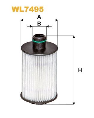 WIX WL7495 Oil Filter - 1