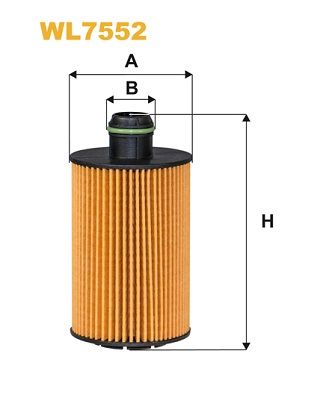 WIX WL7552 Oil Filter - 1