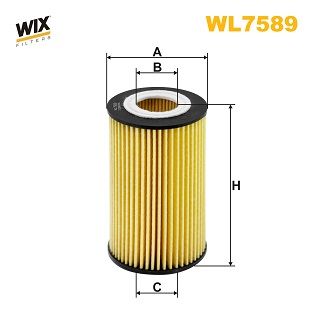 WIX WL7589 Oil Filter - 1