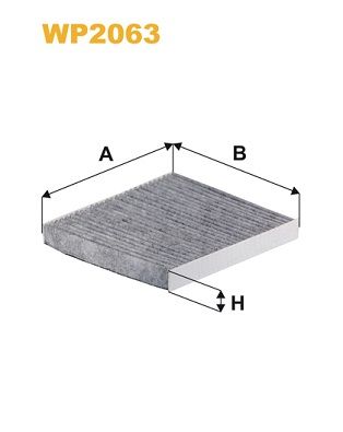 WIX WP2063 Filter, cabin air - 1