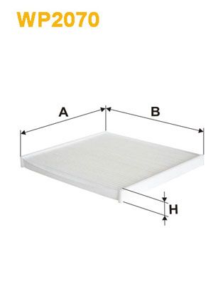 WIX WP2070 Filter, cabin air - 1