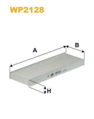 WIX WP2128 Filter, cabin air - 1