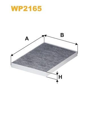 WIX WP2165 Filter, cabin air - 1