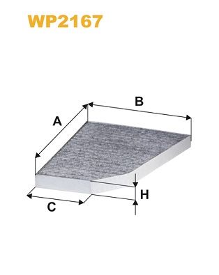 WIX WP2167 Filter, cabin air - 1