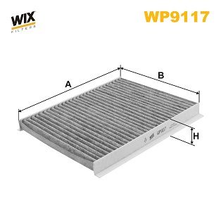 WIX WP9117 Filter, cabin air - 1
