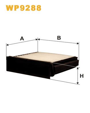 WIX WP9288 Filter, cabin air - 1