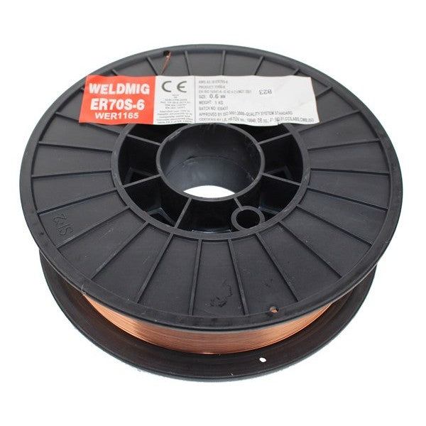 Mild Steel Mig Wire - 0.6mm - 5kg