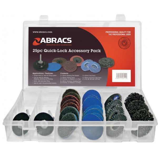 ABRACS Quick-Lock Pack 25pc