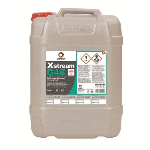 Comma Xstream G48 Antifreeze & Coolant - Concentrated - 20 Litre