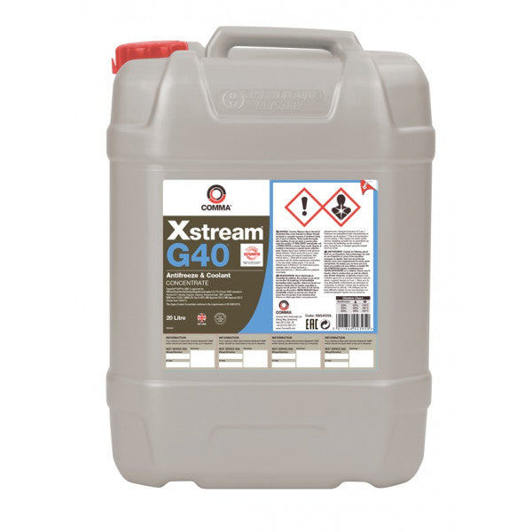 Comma Xstream G40 Concentrated Antifreeze & Coolant - 20 Litre