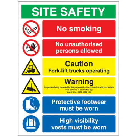 External Site Signage 600mm x 400mm