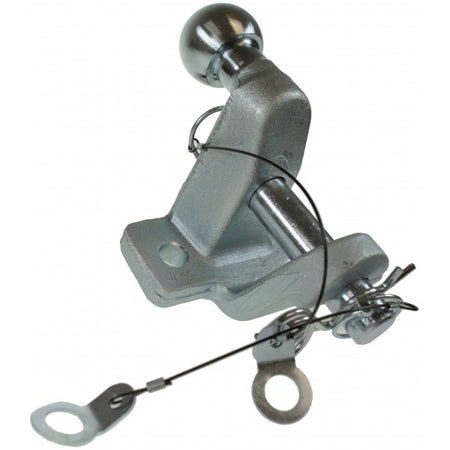 Ball & Pin Hitch - Silver - 50mm